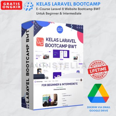 membuat  Website Bootcamp menggunakan laravel 8