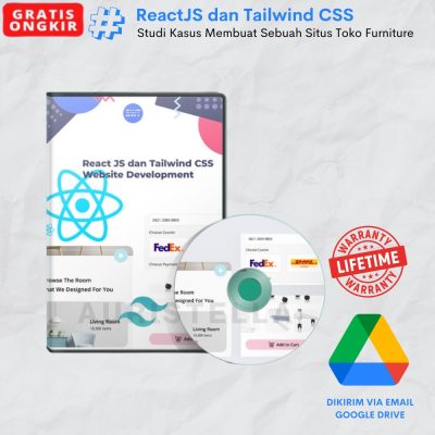 E-Course ReactJS Tailwind CSS Website Development