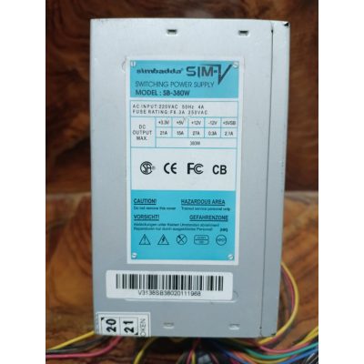 POWER SUPPLY PSU KOMPUTER Simbadda 380Watt MURAH DAN BERGARANSI