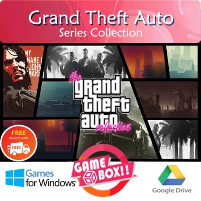 GRAND
  THEFT AUTO GTA SERIES COLLECTION - PC GAMES