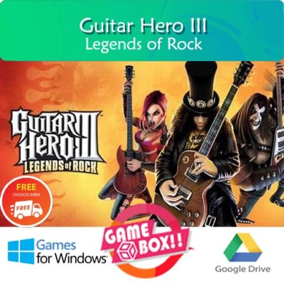 GUITAR
  HERO 3 LEGENDS OF ROCK - PC LAPTOP GAMES
