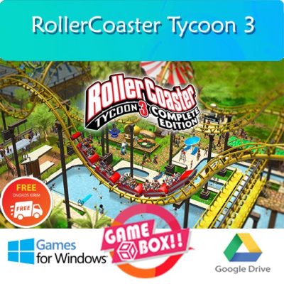 ROLLERCOASTER
  TYCOON 3 COMPLETE EDITION - PC LAPTOP GAMES