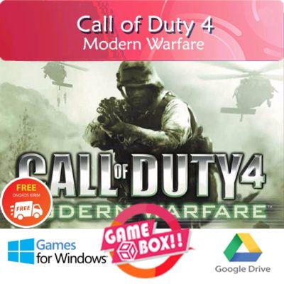 CALL
  OF DUTY 4 MODERN WARFARE - DIGITAL PC LAPTOP GAMES