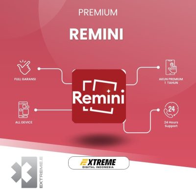 Remini
  Pro Premium 1 Tahun (Ios, Ipad, Android, Pc, Laptop & Web)