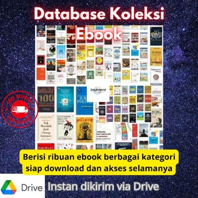 Drive  Isi Ribuan Buku Akses Lifetime Database lengkap
