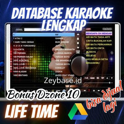 Database  Ribuan Karaoke Terlengkap + software dzone