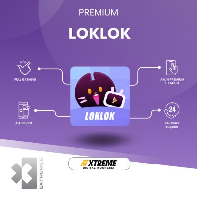 Loklok
  VIP Premium 1 Tahun Full Garansi (Toko Buka 24 Jam Proses Cepat)