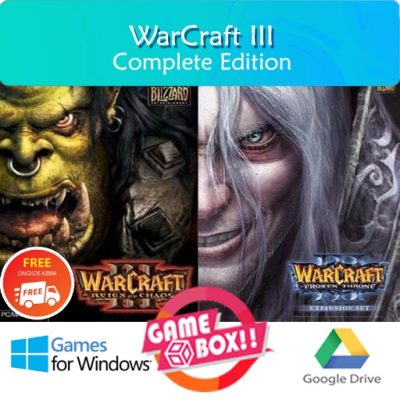 WARCRAFT
  III COMPLETE EDITION - DIGITAL PC LAPTOP GAMES