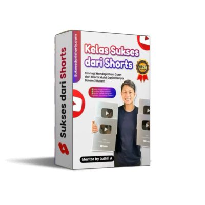 Kelas
  Sukses Dari YouTube Shorts - Strategi Rahasia Raih 3 Silver Play Button &
  Hasilkan Jutaan Rupiah dari Youtube Shorts Dalam 3 Bulan