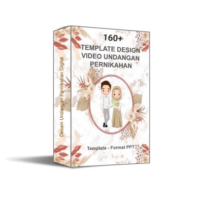 160+
  Template Undangan Pernikahan Digital Video (NEW MODEL ANIMASI) - Super
  Whitelabel Format PowerPoint (PPT)
