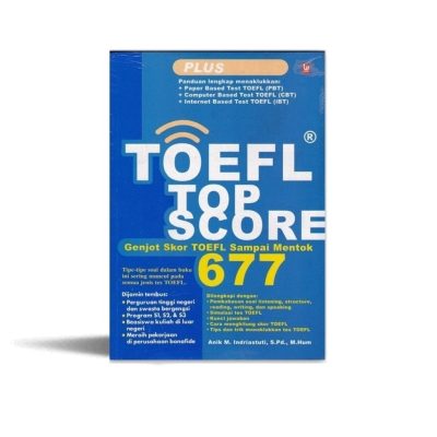 TOEFL
  TOP SCORE - Genjot Skor TOEFL Sampai Mentok 677