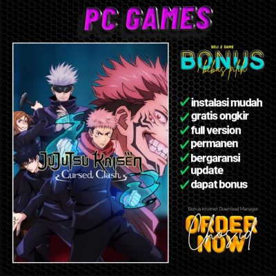 Jujutsu
  Kaisen Cursed Clash | Game PC - Laptop