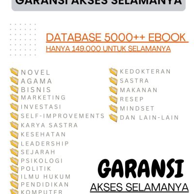 jual berbagai ebook hanya 50 ribu untuk selamanya  tidak perlu iklan